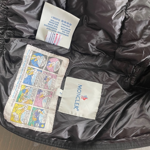 Toddler size 2 Moncler down jacket - Picture 3 of 4